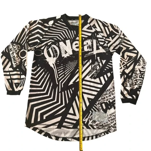 O’Neal Mayhem Off Road MX Motocross Jersey Scarz - Picture 6 of 12